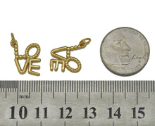 Load image into Gallery viewer, Gold Love Charm