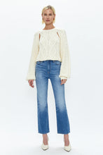 Load image into Gallery viewer, Ally High Rise Vintage Ankle Bootcut Denim