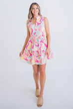 Load image into Gallery viewer, Jasmine Abstract Sleeveless Mini