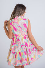 Load image into Gallery viewer, Jasmine Abstract Sleeveless Mini