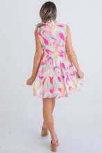 Load image into Gallery viewer, Jasmine Abstract Sleeveless Mini