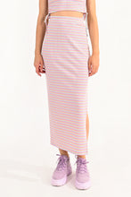 Load image into Gallery viewer, LA Lilac Striped Skirt