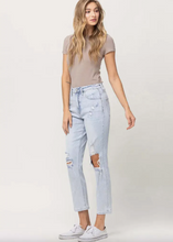 Load image into Gallery viewer, Ripped Stretch Mom Jeans