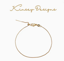 Load image into Gallery viewer, Kinsey Gold Bracelet - Charm Bar