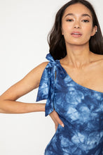 Load image into Gallery viewer, Ocean Blue One Shoulder Swimsuit