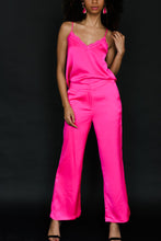 Load image into Gallery viewer, Bright Pink Lace Cami Top