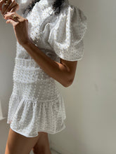 Load image into Gallery viewer, White Jewel & Pearl Skirt