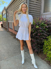 Load image into Gallery viewer, White Jewel & Pearl Skirt