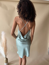 Load image into Gallery viewer, Capri Sea Glass Slip Dress