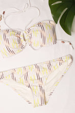 Load image into Gallery viewer, Boho Stripe Ivory Bikini Bottom