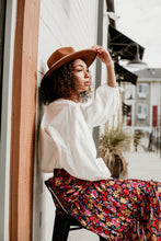 Load image into Gallery viewer, Boho Chic Ribbon Fedora Hat