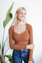 Load image into Gallery viewer, Brown Sweetheart Bodysuit