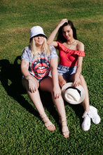 Load image into Gallery viewer, Star-Spangled Lips Tee