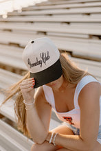 Load image into Gallery viewer, Gameday Club Black Trucker Hat