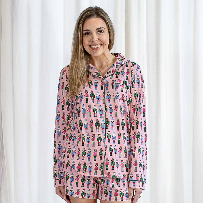 Pink Nutcracker March Sleep Shirt