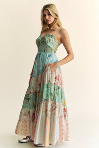 Floral Dreams Mix Maxi Dress