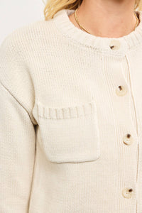 Charlotte Classic Ivory Cardigan