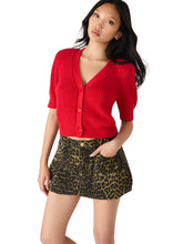 Load image into Gallery viewer, Janae Dark Red Cardigan