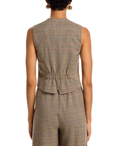 Barrett Plaid Vest Top