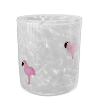 Load image into Gallery viewer, Pink Flamingo Confetti Candle