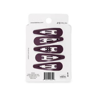 Purple Haze Snap Clips (6Ct)