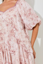 Load image into Gallery viewer, Demure Pastel Pink Floral Dress
