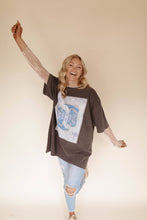 Load image into Gallery viewer, Cowgirl Boots Playing Card Graphic Tee
