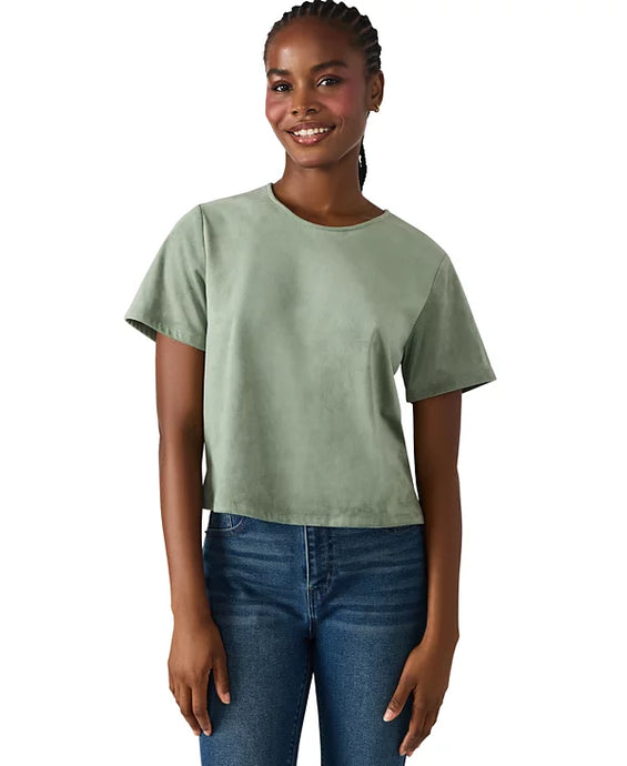 Ezra Jade Suede Top