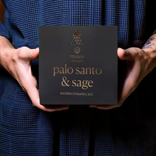 Load image into Gallery viewer, Palo Santo &amp; Sage Shower Steamers