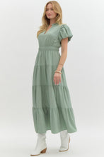 Load image into Gallery viewer, Classic Sage Maxi Dres