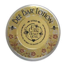 Load image into Gallery viewer, Bee cause I Love You - Sentiment Bee Bar Lotion: Lavender