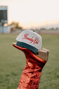 Gameday Club Black Trucker Hat