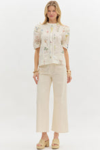 Load image into Gallery viewer, Grandmillenial Floral Print Top