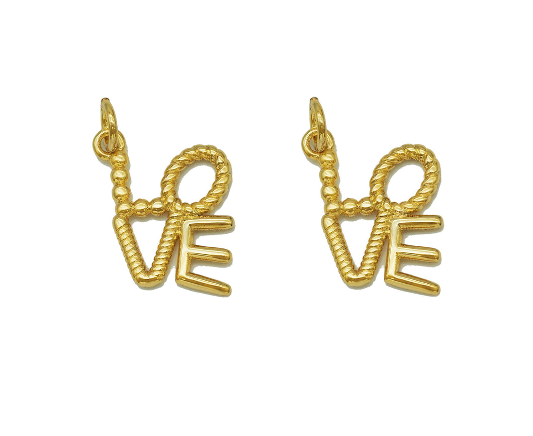 Gold Love Charm