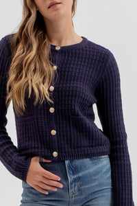 Nantucket Navy Cardigan