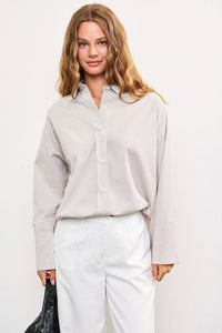 Winnie Classic White Button Shirt