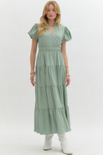 Load image into Gallery viewer, Classic Sage Maxi Dres