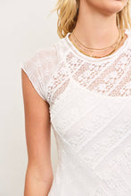 Load image into Gallery viewer, Joss Sheer Lace Overlay Maxi Dress