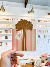Load image into Gallery viewer, Birthday Gift die-cut folded Greeting Card