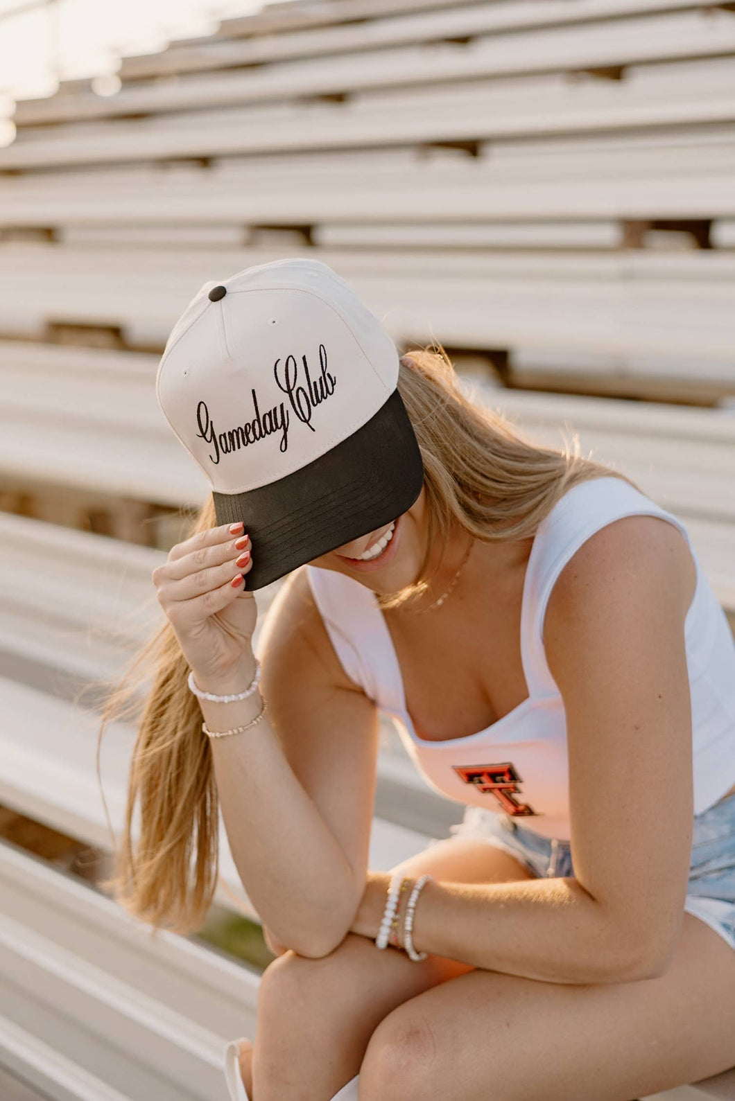 Gameday Club Black Trucker Hat