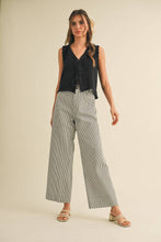 Load image into Gallery viewer, Cream Crochet Tie Vest Top