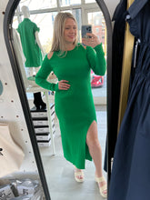 Load image into Gallery viewer, Kelly Green Cutout Dress