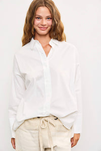 Winnie Classic White Button Shirt