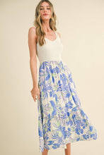 Load image into Gallery viewer, Sunny Floral Mixed Media Midi Dress