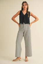 Load image into Gallery viewer, Cream Crochet Tie Vest Top