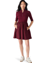 Load image into Gallery viewer, Berlina Wine Dress