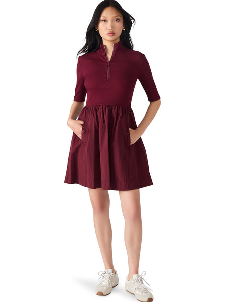 Berlina Wine Dress