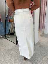 Load image into Gallery viewer, Joelle Sea Salt Maxi Denim Skirt