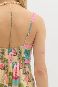 Chinoiserie Maximalist Dress