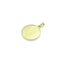 Load image into Gallery viewer, North Star Compass Coin Charm 18k